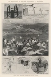 Die Experimente im praktischen Feldschießen in Aldershot